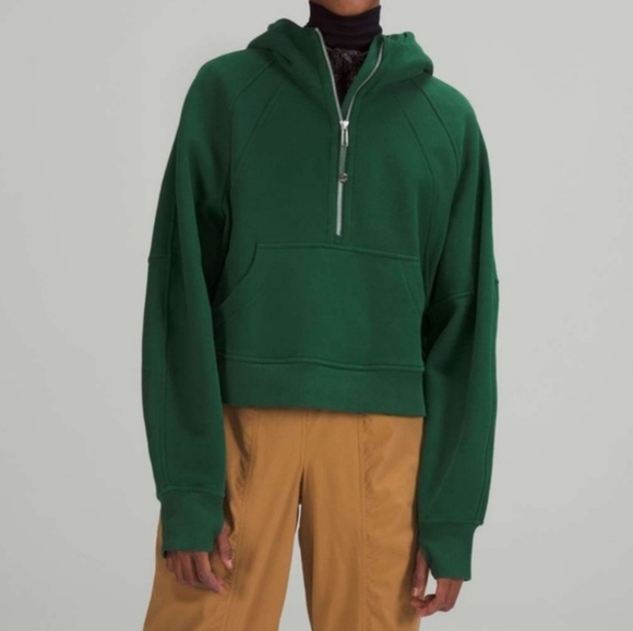 lululemon athletica Tops - Lululemon Scuba Oversized Half-Zip Hoodie Size XS/S
